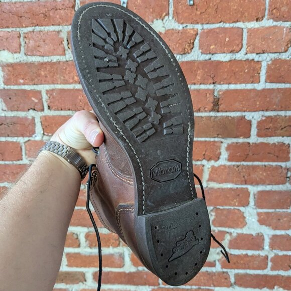 Redwing Iron Rangers (SIZE US 9) in Amber Harness Leather - Picture 5 of 6